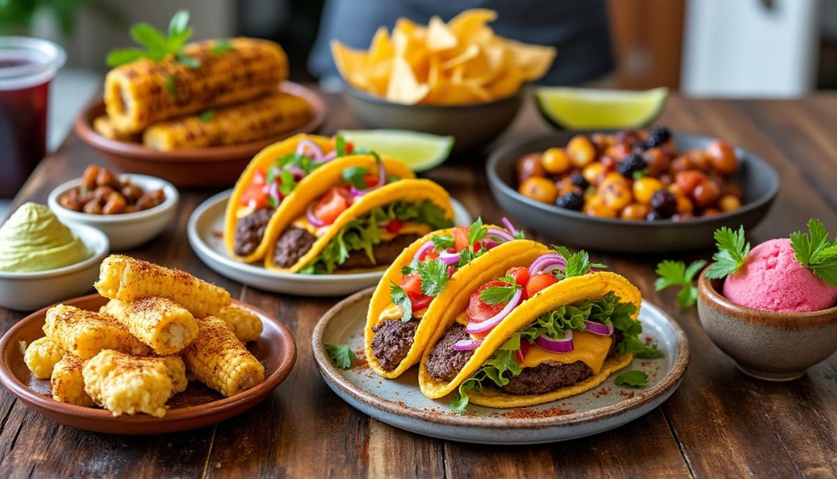 découvrez nos tacos de smash burger croquants, prêts en moins de 20 minutes pour un repas rapide et gourmand.