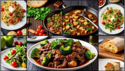 découvrez un plat unique alliant les saveurs intenses du bœuf et du brocoli, tout en profitant d'un nettoyage simplifié pour un repas savoureux et pratique.