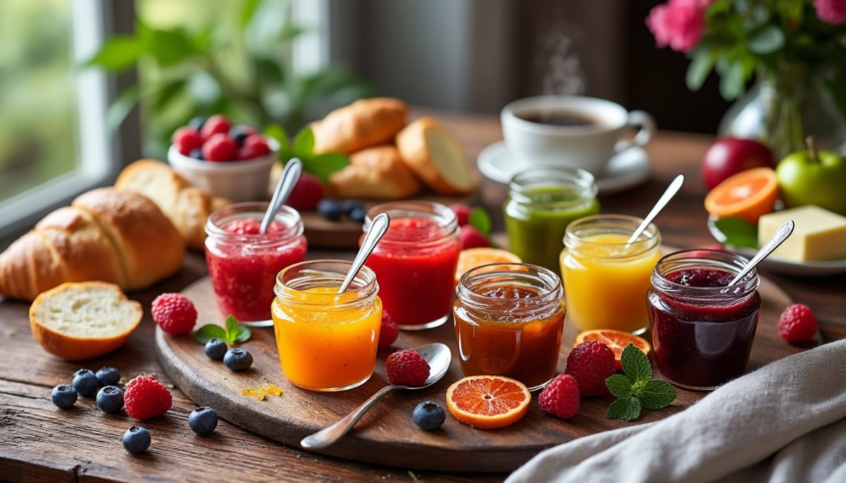 découvrez 7 confitures originales qui transformeront vos petits déjeuners en moments gourmands et pleins de saveurs uniques.