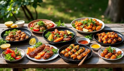 découvrez 7 recettes plancha faciles et rapides pour régaler vos invités sans stress cet été. des plats savoureux et simples à préparer pour des moments conviviaux en plein air.