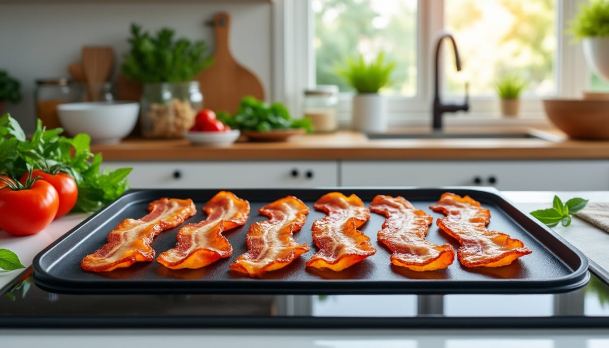 découvrez comment préparer du bacon croustillant sans créer de désordre sur votre cuisinière grâce à nos astuces simples et efficaces.