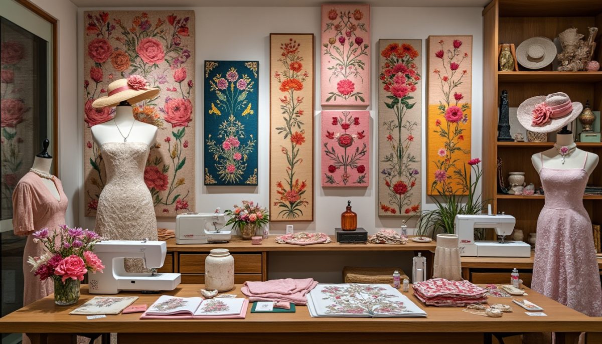 explorez gratuitement l'artisanat d'excellence au 19m Ă travers la broderie, la chapellerie et la couture, et laissez-vous inspirer par des savoir-faire uniques.