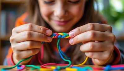 apprenez à réaliser un bracelet brésilien en seulement 30 minutes, même si vous n'avez jamais tressé auparavant, grâce à ce tutoriel simple et rapide.