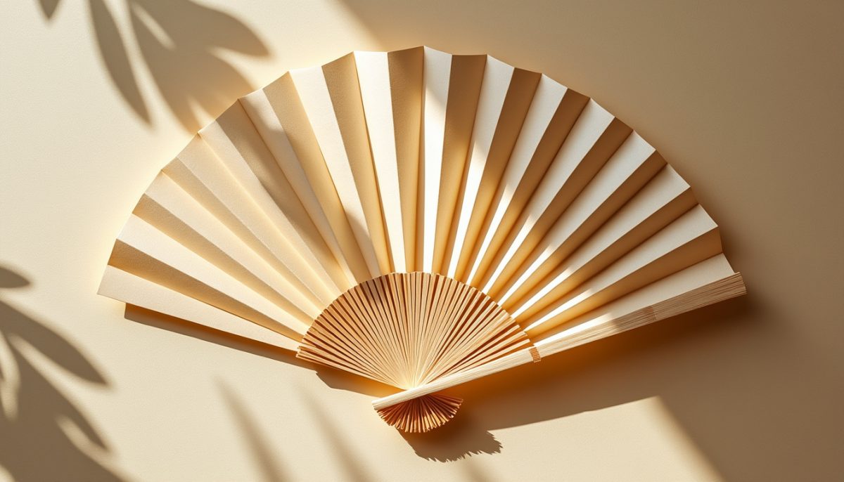 découvrez comment fabriquer un éventail en papier en seulement 5 minutes pour vous rafraîchir naturellement et combattre la canicule à l'ancienne.
