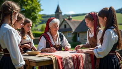 découvrez comment « maman kevrenn » transmet les costumes bretons et les traditions de poullaouen à auray, en inspirant les nouvelles générations à préserver ce riche patrimoine culturel.