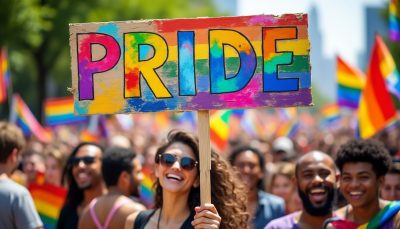découvrez la pancarte pride qui suscite plus d'attention et de conversation que toutes les banderoles classiques réunies, un message fort et vibrant pour célébrer la fierté.