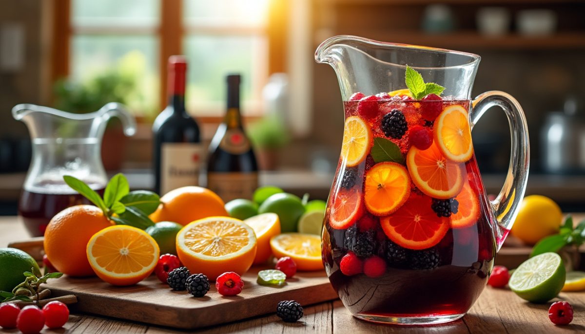 découvrez la recette authentique de la sangria espagnole qui surpassera toutes vos versions industrielles. apprenez à préparer cette boisson traditionnelle pleine de saveurs et de fraîcheur.