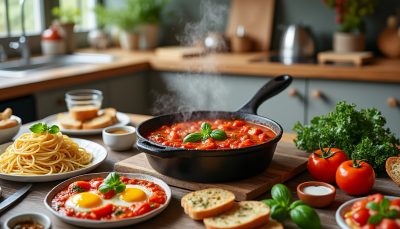 découvrez notre recette rapide de sauce tomate express prête en 10 minutes, idéale pour des soirées chargées et des repas savoureux en un rien de temps.
