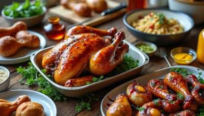 découvrez notre recette de glaçage magique en 3 ingrédients pour sublimer votre poulet avec une saveur irrésistible et une texture parfaite.