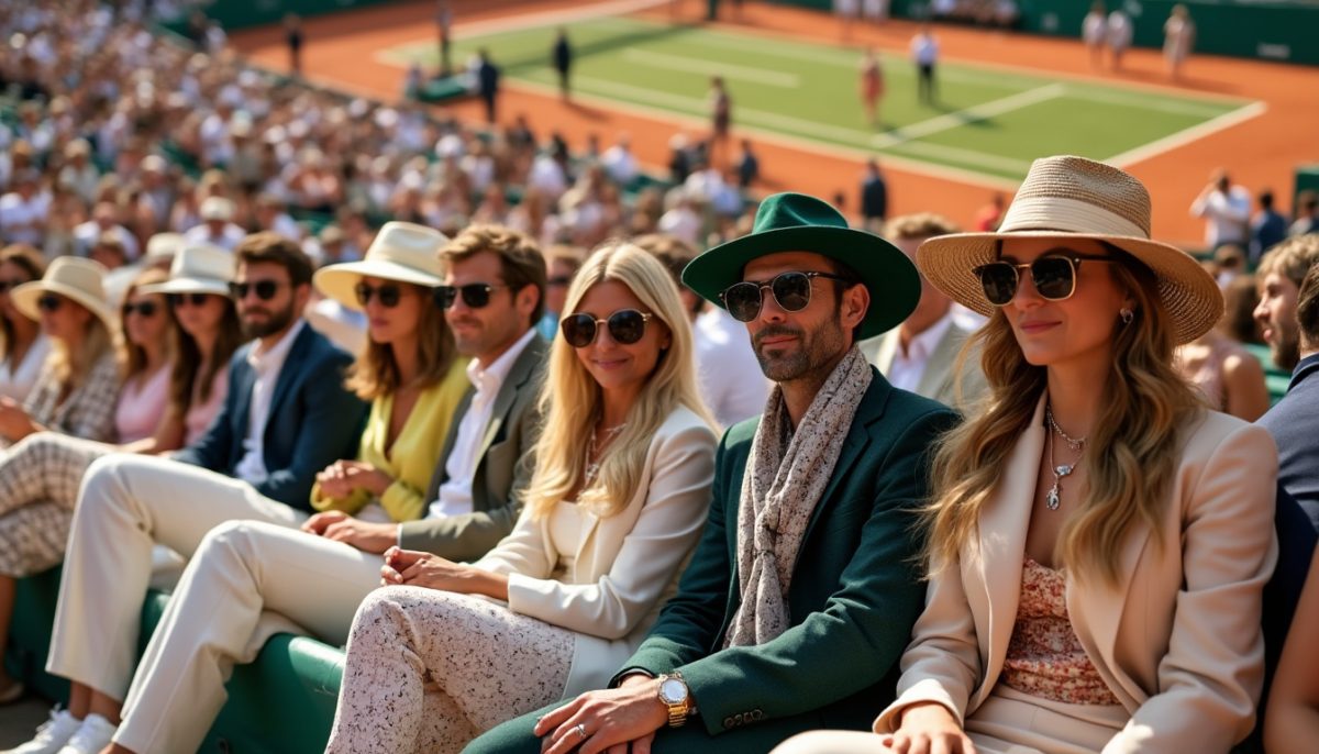 découvrez les looks les plus remarquables des tribunes de roland garros 2026, où la mode rivalise avec l'intensité des matchs pour un spectacle unique.