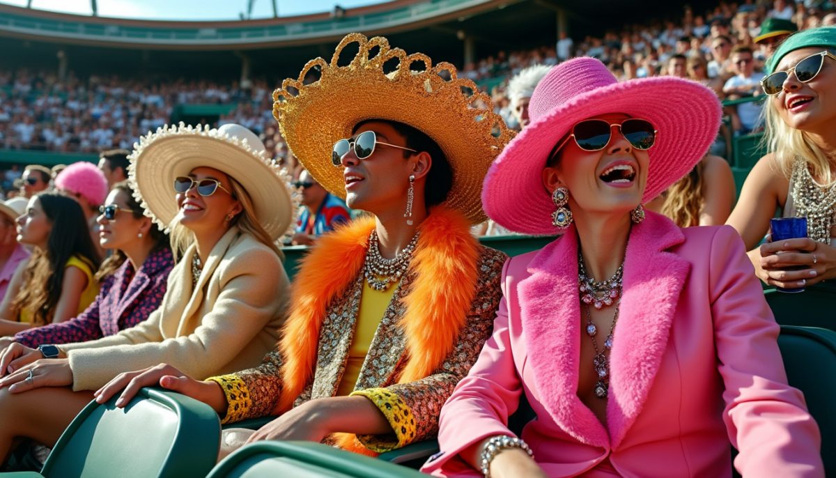 découvrez les tenues audacieuses et surprenantes des spectateurs de roland garros 2026, qui attirent plus d'attention que les matchs eux-mêmes.