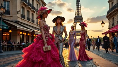 découvrez à paris l'univers fascinant et flamboyant de la haute couture, où l'élégance et l'extravagance se rencontrent pour sublimer chaque création.