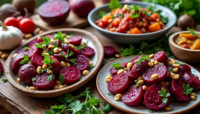 découvrez notre recette simple et savoureuse de betteraves rôties, parfaites à déguster chaudes ou froides pour un repas sain et coloré.