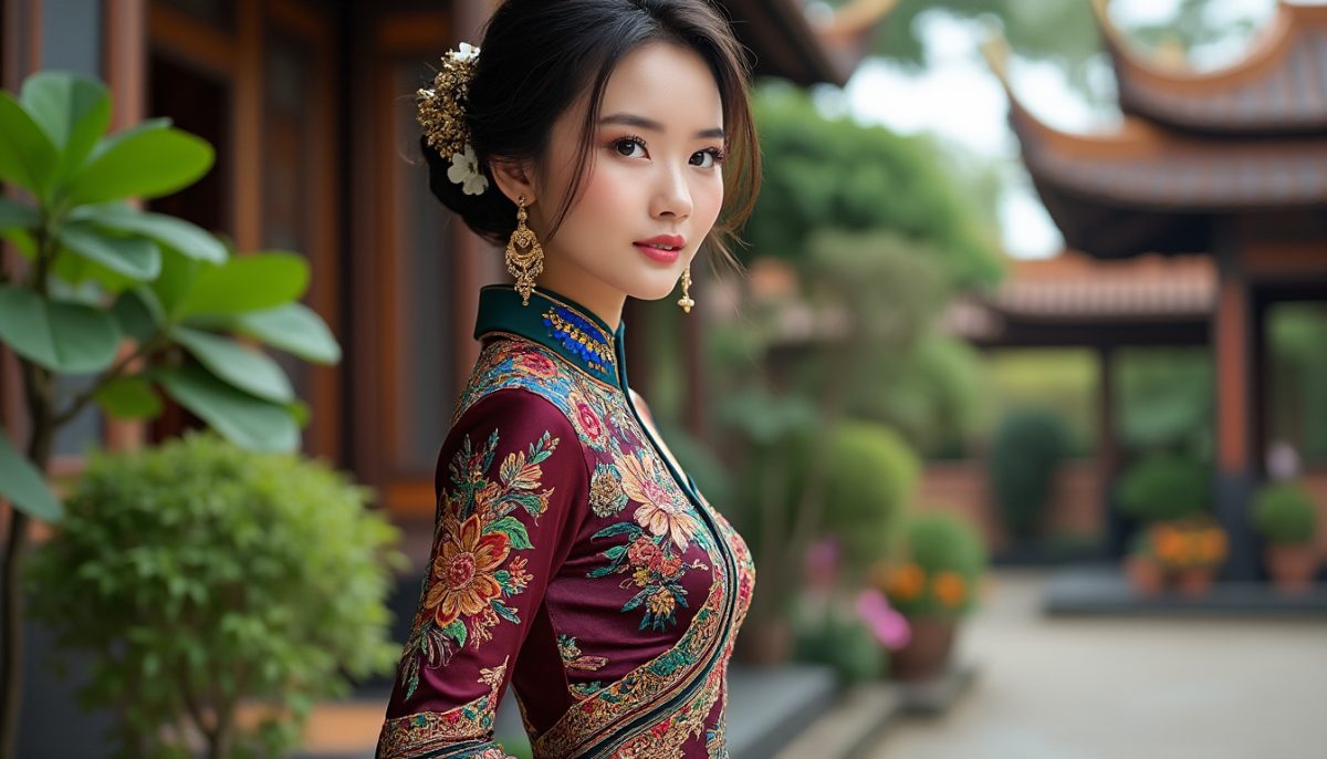 dĂ©couvrez la kebaya, un trĂ©sor vestimentaire traditionnel reconnu et honorĂ© par lâunesco pour son riche patrimoine culturel et son Ă©lĂ©gance intemporelle.