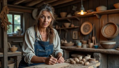 découvrez maëlys baud, artisan passionnée du pays de vannes, qui perpétue avec savoir-faire et amour les traditions du travail manuel.