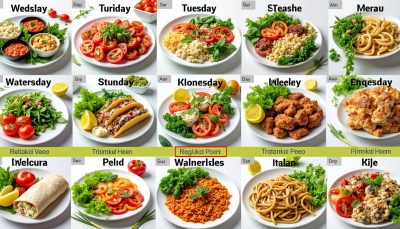 découvrez notre plan de repas hebdomadaire pour la semaine du 3 août 2026, avec des recettes équilibrées et faciles à préparer pour toute la famille.