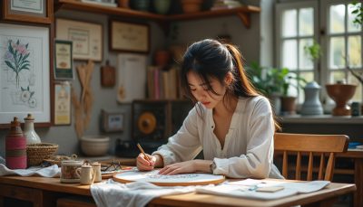 découvrez le parcours inspirant d'une jeune dessinatrice de broderie qui, à seulement 19 ans, est devenue meilleur ouvrier, alliant passion et savoir-faire exceptionnel.