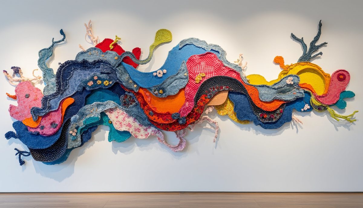 découvrez ana silva, artiste angolaise passionnée, qui transforme les fragilités du monde en œuvres uniques grâce à l'art du recyclage textile.