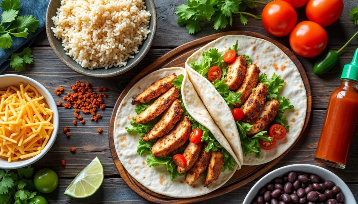 découvrez notre recette facile et rapide de burritos simplifiés, parfaite pour un repas savoureux à préparer en un rien de temps. idéal pour toutes vos envies gourmandes !