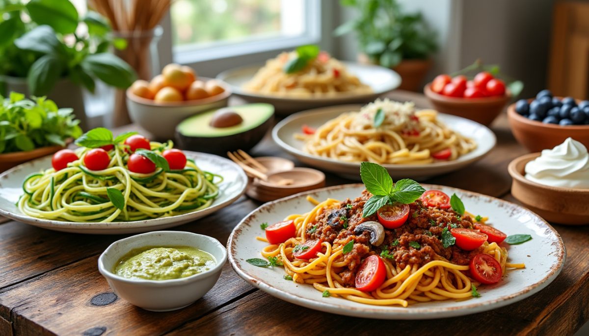 découvrez en 13 minutes des alternatives veggie savoureuses et rapides pour sublimer vos plats de pâtes tout en adoptant une alimentation saine et équilibrée.