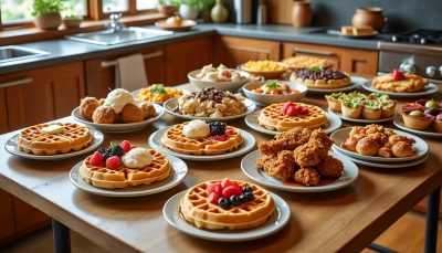 découvrez le secret pour des gaufres parfaites, moelleuses à l'intérieur et croustillantes à l'extérieur, grâce à une recette simple et des astuces de cuisson infaillibles.