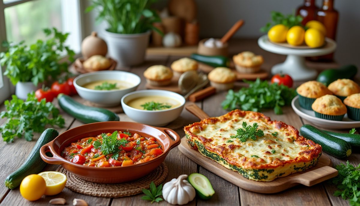 découvrez comment transformer de la courgette fraîche en un repas convivial et réconfortant, idéal pour partager des moments chaleureux en famille.