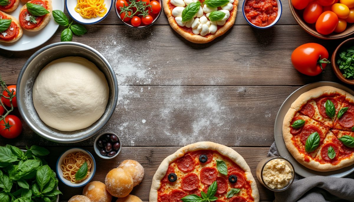 découvrez une recette facile et rapide pour préparer une pâte à pizza maison délicieuse, parfaite pour une soirée pizza conviviale et gourmande.