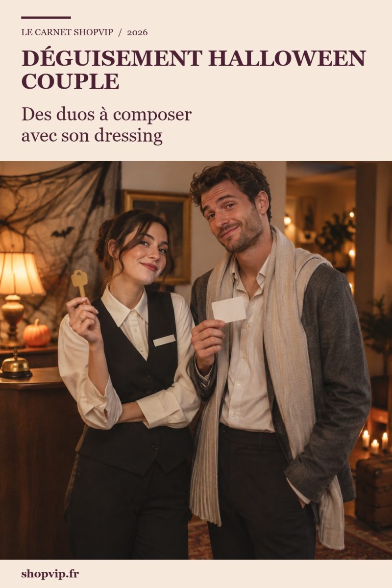Déguisement Halloween couple 2026 : 10 duos à fabriquer